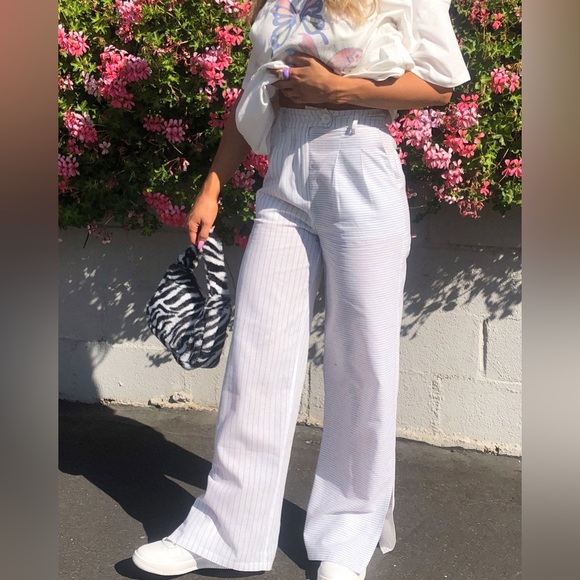 Princess Polly carefree pinstripe pants - Picture 1 of 1